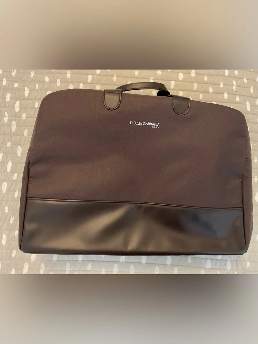 NIP Dolce & Gabbana Beauty Brown Travel Duffel  Bag